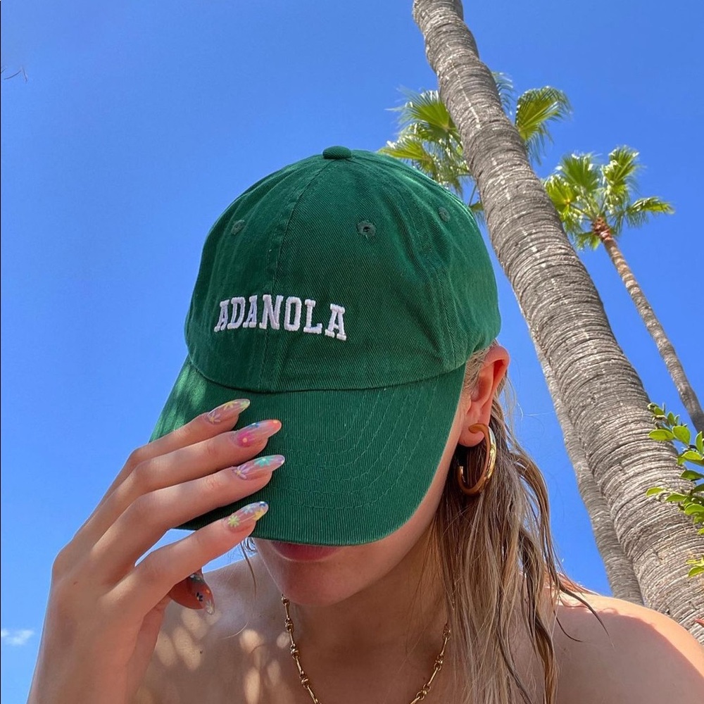 ADANOLA Green Varsity Cap